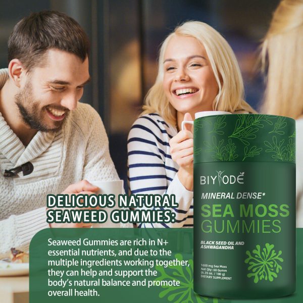 Bundle of Pure Himalayan shilajit & sea Moss Gummies – 3000 mg shilajit, sea Moss 1600mg ksm 66 ashwagandha, no Added Sugar, lab Tested, 75%+ fulvic Acid, 92+ Minerals, All One Supplement(1 Package) - 图片 6